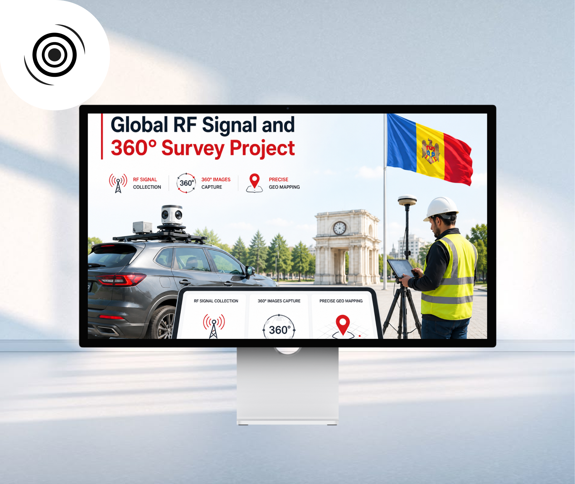 Global RF Signal & 360° Survey Project (Moldova)